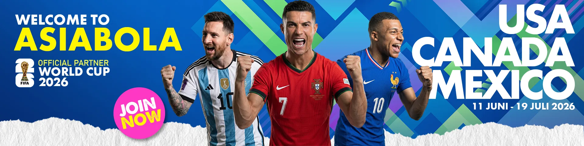 ASIABOLA Partner official World Cup 2026